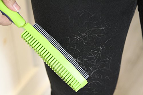 Evriholder FURemover Duo, 2-Sided Lint Brush, Dog Multi-Brush, Lint Brush for Couch and Clothes, Rubber-Like Lint Brush is Dual-Sided for Pet Grooming and Lint/Hair Removal, Colors May Vary