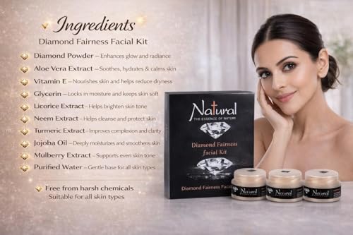 Image of Natural The Essence of Nature Diamond Facial Kit