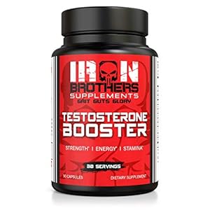 Testosterone Booster for Men – Estrogen Blocker – Supplement Natural Energy, Strength & Stamina – Lean Muscle Growth – Increase Male Performance