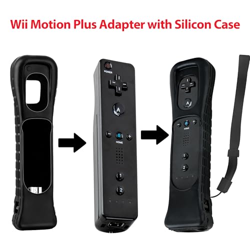 Image of Wii Motion Plus Adapter with Silicon Case Wii Adaptor Accelerator