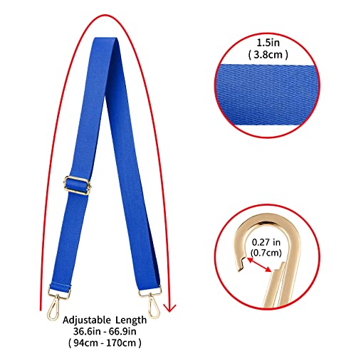 Image of ZOOEASS Wide Shoulder Strap (Solid),Adjustable Replacement Belt Crossbody Canvas Bag Handbag