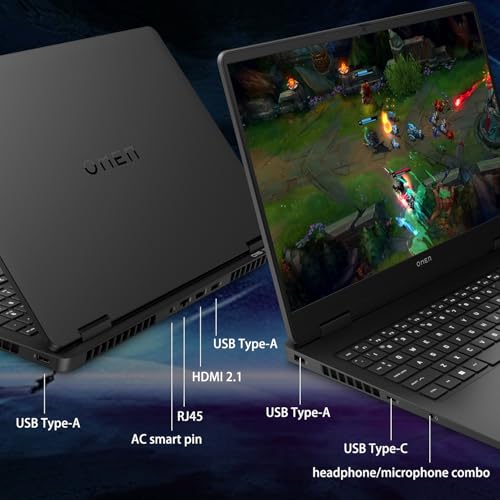 Image of HP OMEN Ultra Slim RTX 5070 Gaming Laptop, 16 inch WQXGA 240Hz, Intel Ultra 9 285H(Beats Intel i9-14900), NVIDIA RTX 5070, 64GB DDR5 RAM, 1TB SSD, Backlit KB, Bundle with PCO Laptop Cooler