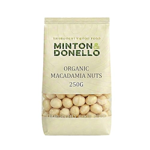 Minton & Donello - Organic Whole Macadamia Nuts 250g