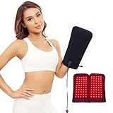 JOBYNA Rotlichttherapie für Handschmerzen, 660nm & 850nm LED Infrarotlampe Rotlichtlampe Lichttherapiegerät Ganze Handverkrümmung mit Timer, 3 Temperatur für Handgelenk, Körper, Gelenk, Karpaltunnel
