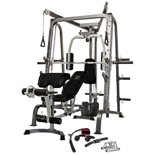 Marcy Smith Cage Workout Machine Total Body Training Home Gym System with Linear Bearing Md-9010G Marcy Smith Cage Workout Machine Total Body Training Home Gym System with Linear Bearing Md-9010G