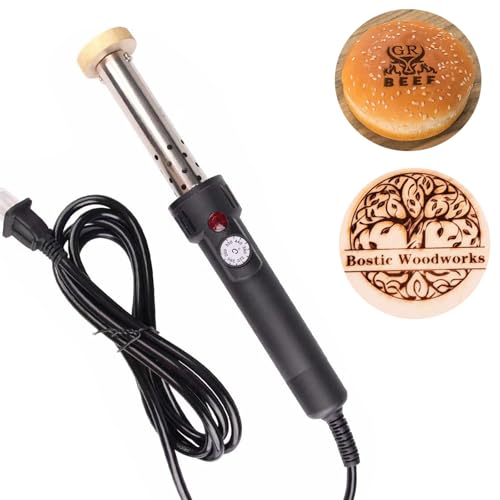 Custom Electric Branding Iron For Wood, Adjustable Temperature Electric Personalized