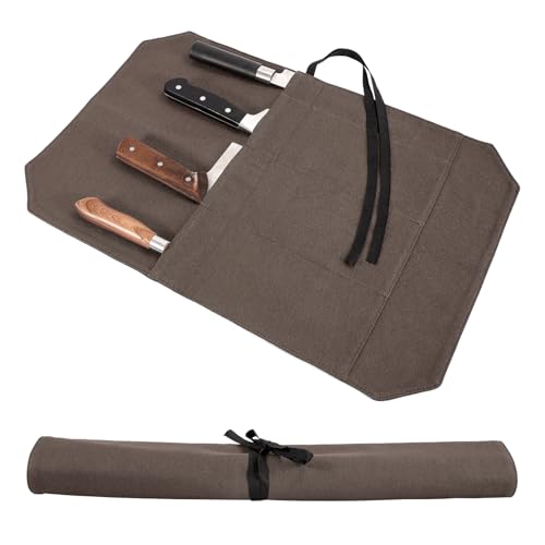 HERSENT A Chef's Knife Roll Bag - Portable Travel Chef