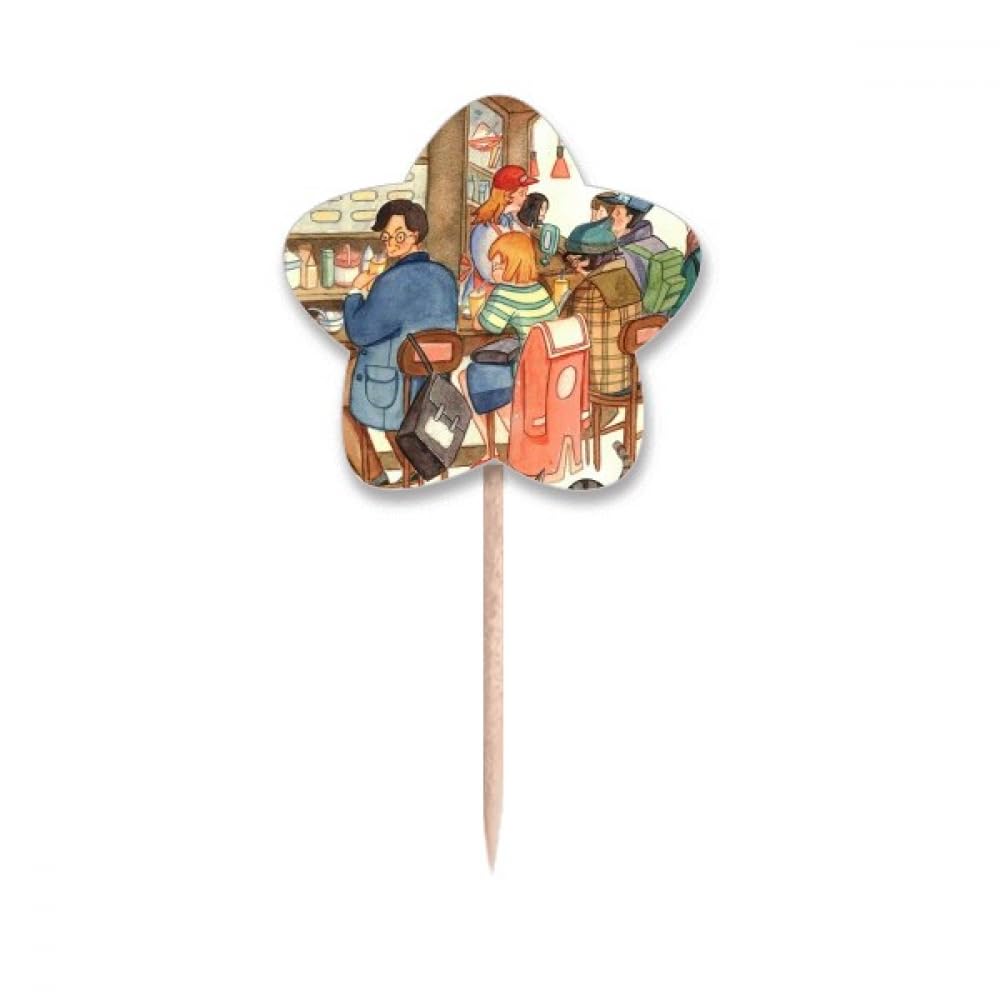 Lable Cupcake Picks Miaoji : résolvez le manque d'originalité de vos buffets chat