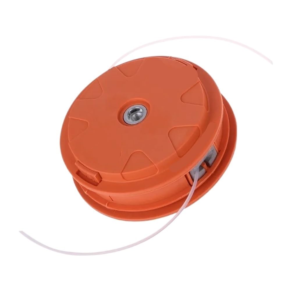Tête d'alimentation à bosse en aluminium compatible avec la tondeuse à gazon