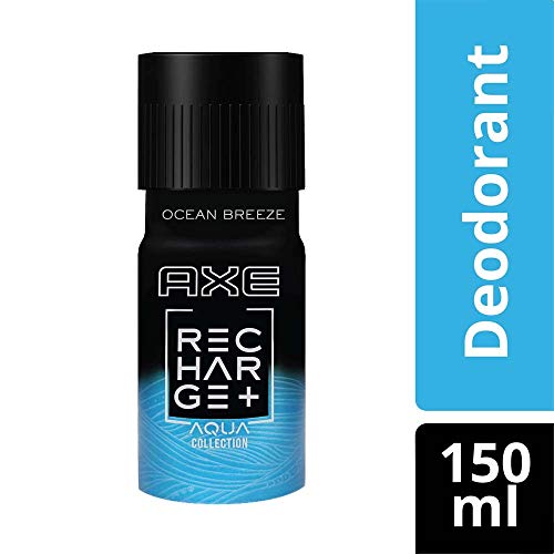 Image of AXE Dark Temptation Deodorant, 150ml & Recharge Ocean Breeze Deodorant, 150ml For Men