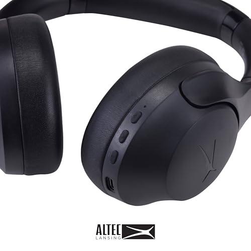 Image of Altec Lansing ComfortQ 2.0 Over Ear Bluetooth Headphones, Wireless Noise Cancelling Headphones with 50-Hour Battery, Foldable Design, Voice Assistant, Quick Charge, Bluetooth 5.3
