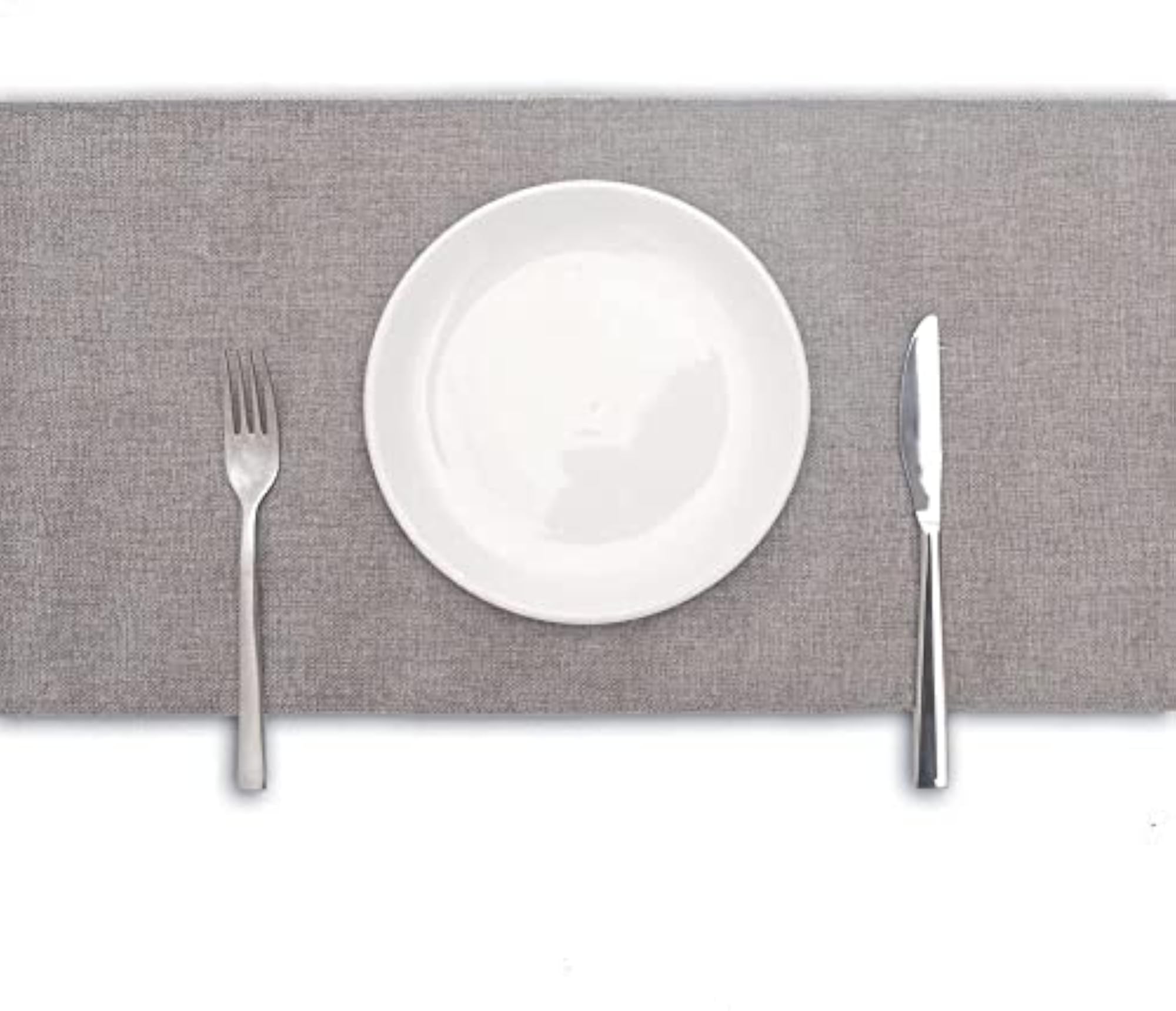Jute Fabric Rectangular Heat-Resistant Dining Table Runner
