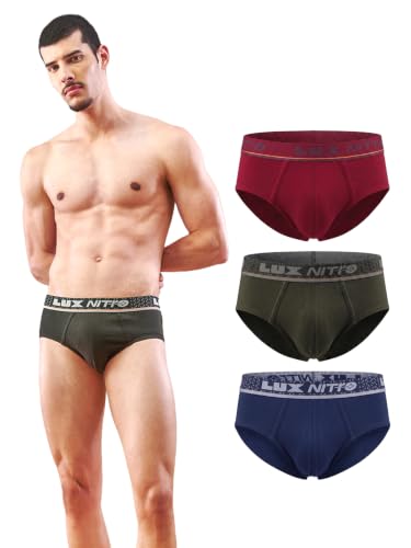 Lux Nitro Men's Brief Pack of 4