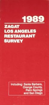 Paperback Zagat 1989 Los Angeles Restaurant Survey (Zagat Survey: Los Angeles/Southern California Restaurants) Book