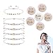 Accessoires de günstig Kaufen-KOBOKO Team Bride, JGA Buttons, JGA Armbänder Frauen, JGA Accessoires Frauen, Team Bride Armbänder, Team Bride Anstecker für Junggesellinnenabschied Braut Hochzeit Armbänder Accessoire(12er Set)