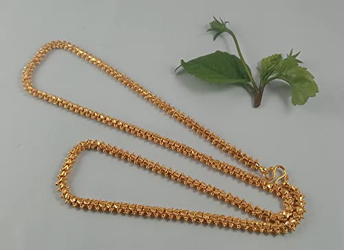 1 Gram Gold Plated Fashion Jewellery Traditional Covering Muruku Thali Saradu Chain for Women & Girls