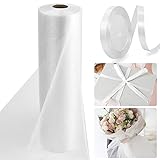stoff kleiderschrank rollen 【Organza Rolle & Satin Band-Set】Das Set enthält eine Rolle aus weißem Organza und eine Rolle aus weißem Band.Die klassische Kombination aus Garnrolle und Band kann leicht einen besseren dekorativen Effekt erzielen. Sie können sie verwenden, um verschiedene Partys wie Hochzeiten, Geburtstage, Feiern, Bankette, Weihnachten usw. zu dekorieren, und sie sind auch die beste Wahl für verschiedene DIYs wie Geschenkverpackungen, Puppenherstellung, Tutus usw.