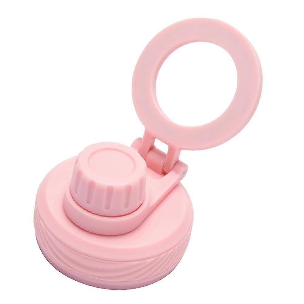 JOYHAPPST Vacuum Insulated Bottle Lid with Cellphone Magnetic Stand Thermal Water Cup Lid for, Pink