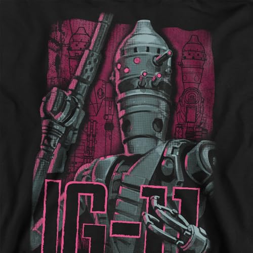 Sweatshirt Mandalorian IG11 noir unisexe un pull chaud résistant pour l'hiver - 2