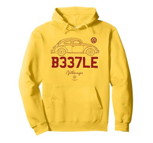 Volkswagen Beetle B337LE Car Doodle Pullover Hoodie