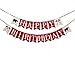 Lumberjack First Birthday Party Banner, Woodland Birthday and Baby Shower Party Decoration