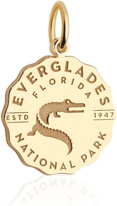 Jet Set Candy National Park Souvenir Travel Charms Gold Vermeil