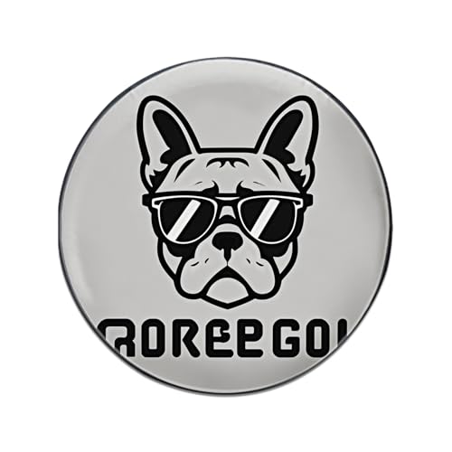 Image of Bilisin Spare Tire Cover with French Bulldog Waterproof RV Wheel Cover with Funny Puppies Universal for Trailers Jeep SUV Truck Camper Travel 15 Inches