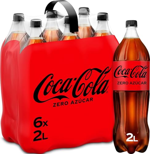 Coca-Cola Zero Azúcar Refresco de Cola Pack 6 x 2 L