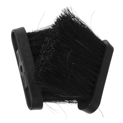 ABOOFAN 2 Piezas Cepillo para Limpiar Chimeneas Decoración Fosa Pala Lugar Cabeza De Cepillo De Chimenea Fuerza Artificial Cacerola Gel Limpiador Piezas De Banco Black Madera