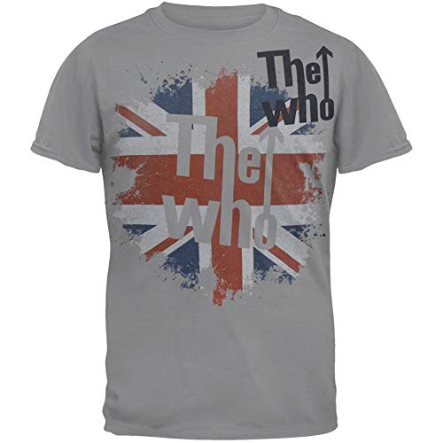 FEA Men's The Who Short Sleeve T-Shirt,Graphite,Small