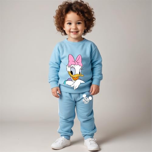 Image of minicult Mickey cotton Kids Coords matching Tshirt and pant set with character print (Pack of 1)