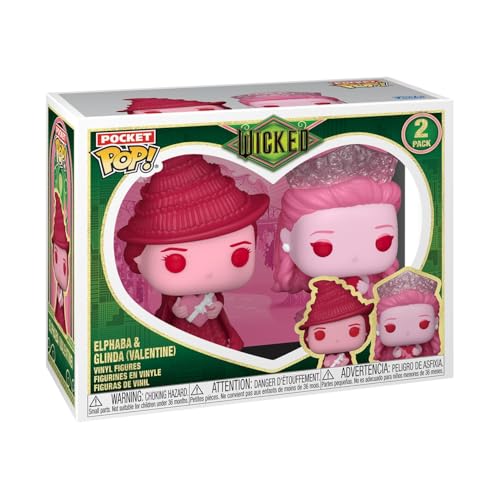 Funko Pocket Pop!: Valentines 2-Pack - Elphaba & Glinda (Valentine)