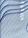 6pcs Blue Bib to Cross Stitch, 14ct, cotton big size thick material cotton blank bib cross stitch kit