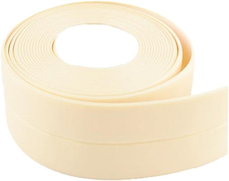 SECRET DESIRE™ PVC Wall Sealing Strip Tape Waterproof Self Adhesive Caulk Kitchen Bathroom Beige