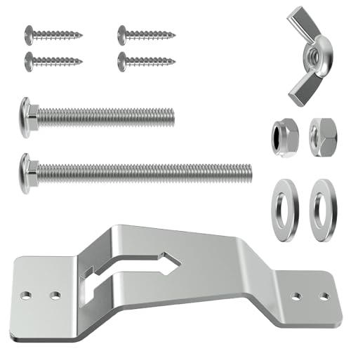 Generisch Supporto da parete per veicoli – 7,24 x 2,36 x 1,61 pollici | Supporto di ricambio per pneumatici da parete per veicoli, merci, furgoni, camion, auto