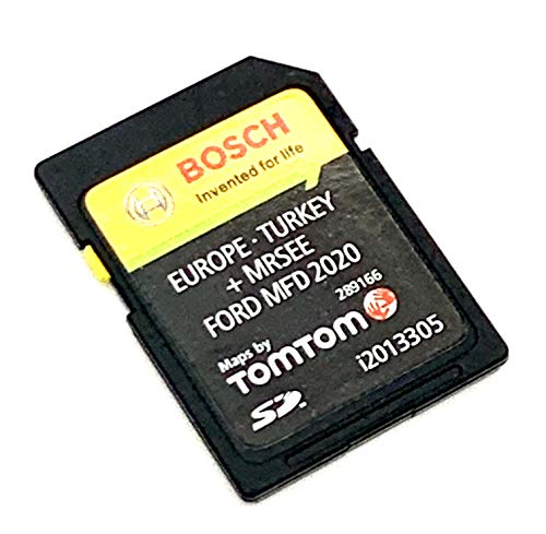 SD Karte 2020/2021 für Ford MFD SD Karte Navigation GPS Karte 2020/2021 V10 Navi Karte Update Cover alle Europa, i201 3305