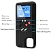 DIKKAR Game Case for iPhone, Retro Protective Case with Own Power Supply, 36 Small Games, Colour Display, Video Game Case for iPhone 11 (Black)