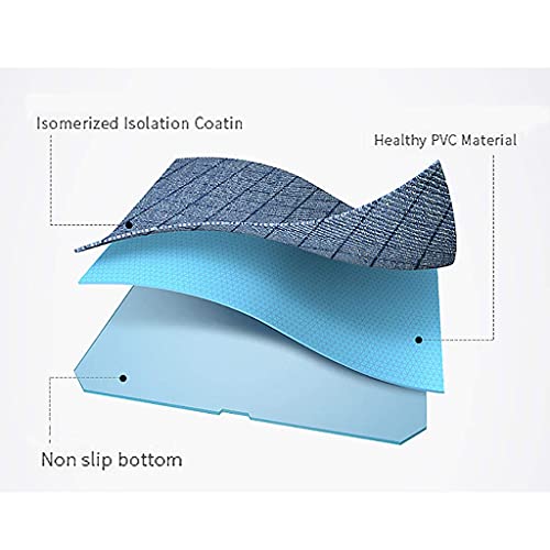 Nappe ovale en vinyle imperméable : protection lavable 4 couleurs pour table de cuisine - 4