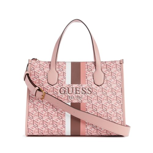 Image of GUESS Women's Printed Tote Bag| Ladies Purse Handbags | Gift For Ladies