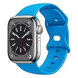 STG Sport Watch Band Compatible with Apple Watch Band 38mm 40mm 41mm 42mm 44mm 45mm 49mm, Soft...
