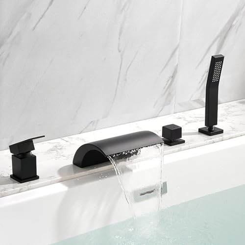 Mitigeur Bain Douche 4 Trous : Solution Anti-Calcaire pour Baignoire