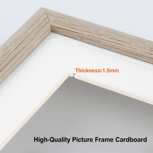 Anhow 8pcs Picture Mounts A4 12x8 Fit for 8x6 Inch - Image 3