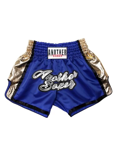 Kids Boys Girls Metallic Letter Embroidery Boxer Kickboxing Training Shorts Side Slit Hot Pants2