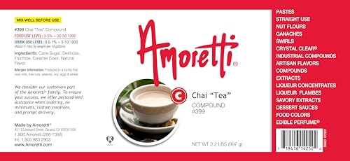 Té Chai natural 8 oz miniatura 2