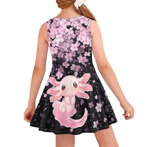 Vestido casual para niñas talla 3-16 miniatura 2