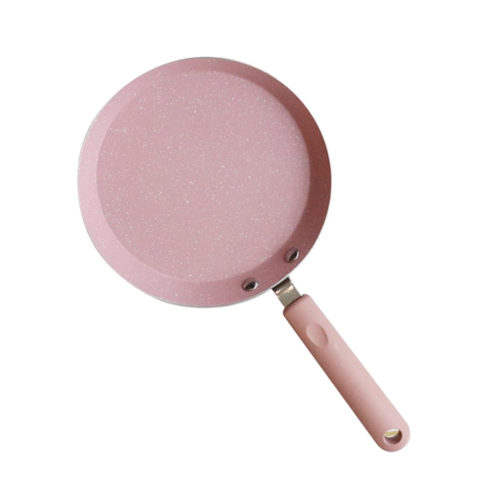 DECHOUS Aluminum Non-stick Pan Skillet Crepe Pan Non Stick Pizza Pan Non-stick Pancake Pan Poached Eggs Square Frying Pan Pink Pan Restaurant Frying Pan Steak Cooker Fried Eggs Small Tools