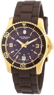 Victorinox Swiss Army Damen-Armbanduhr XS Maverick Analog Quarz Kautschuk 241615
