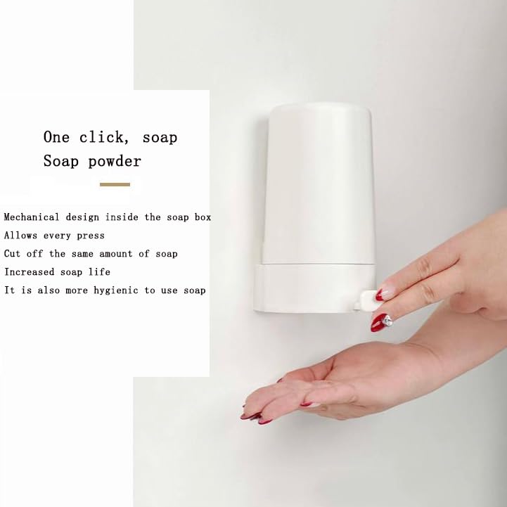 Jaboneras Jabonera Ducha Sin Taladro Molino De Jabón Bandeja Jabones Ducha Jabonera Baño Pared Dispensador De Jabon Espuma Y Jabón Seco para La Familia
