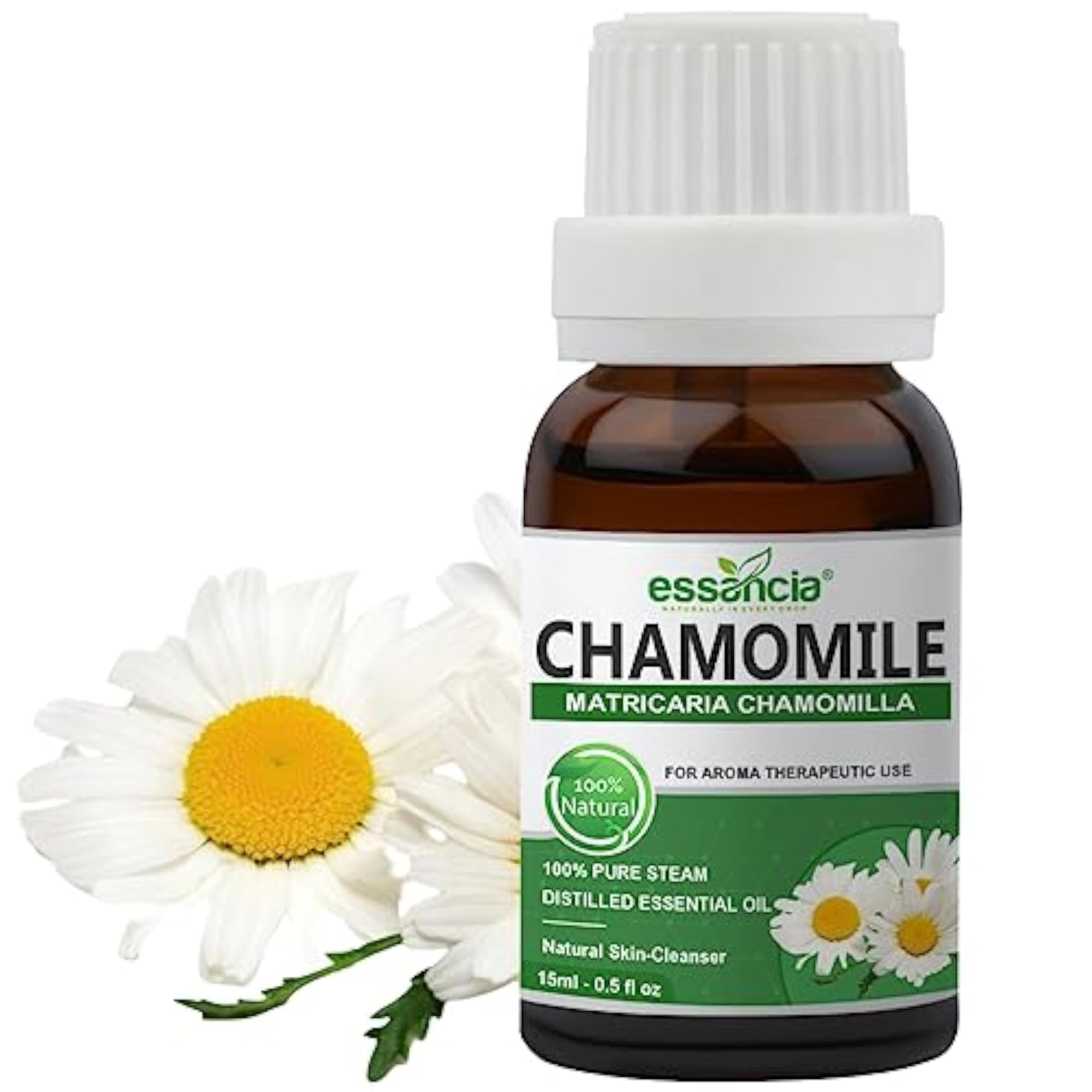 Chamomile Essential Oil for Relaxation & Skin Care