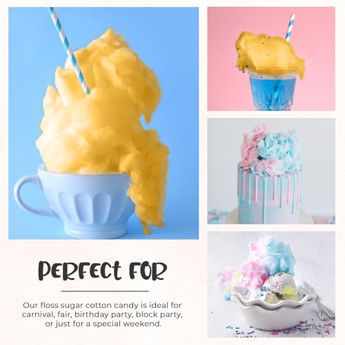 Baking Beauty and Beyond Premium Candy Floss Sugar 100g - Mango Flavour